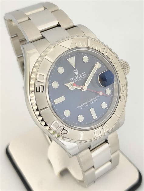 rolex yachtmaster blue dial 40mm.